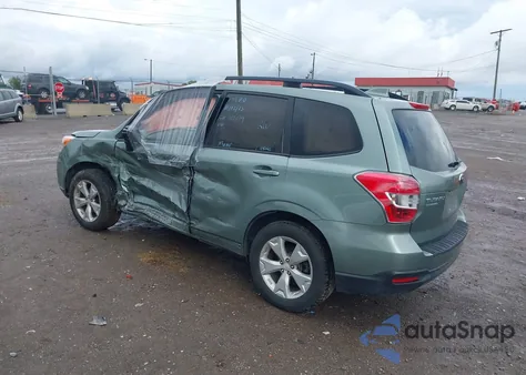 2016 Subaru Forester 2.5I Premium z USA, uszkodzony, nr VIN JF2SJADC8GH437712
